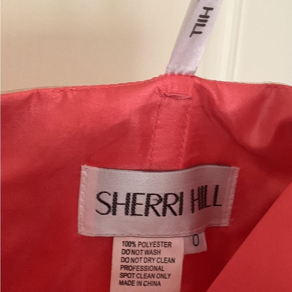 Sherri Hill Coral Dress - Picture 3 of 6